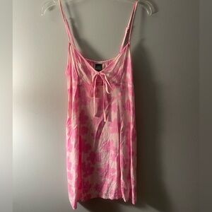 Wild Fable Pink Flower Mini Slip Dress